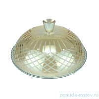 Тортница с крышкой 30 см медовая  / 251577