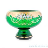 Ваза для фруктов 26 см &quot;Лепка зелёная 5849&quot; / 113347