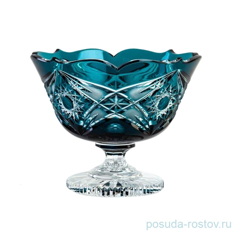 Конфетница 20,5 см н/н "Нордика /Аквамарин" / 152681