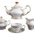 Чайный сервиз на 6 персон 15 предметов  Bohemia Porcelan Moritz Zdekauer 1810 s.r.o. "Анжелика /Золотые вензеля" / 057300