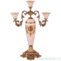 Подсвечник 29,5 х 13,5 х 43,5 см 3-х рожковый  / 253348