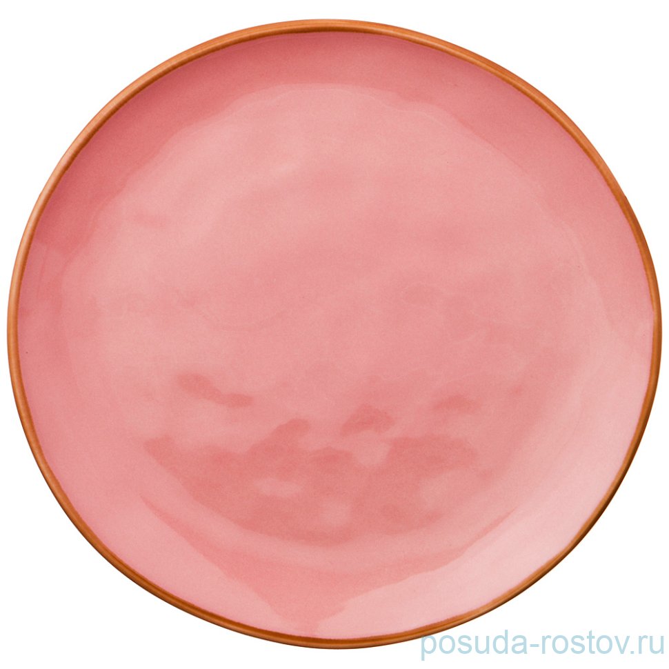 Тарелка 20,5 см 1 шт "Concerto /Розовый" / 199942