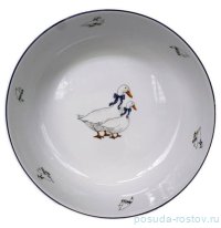 Салатник 28 см &quot;Палас /Гуси&quot; / 257614