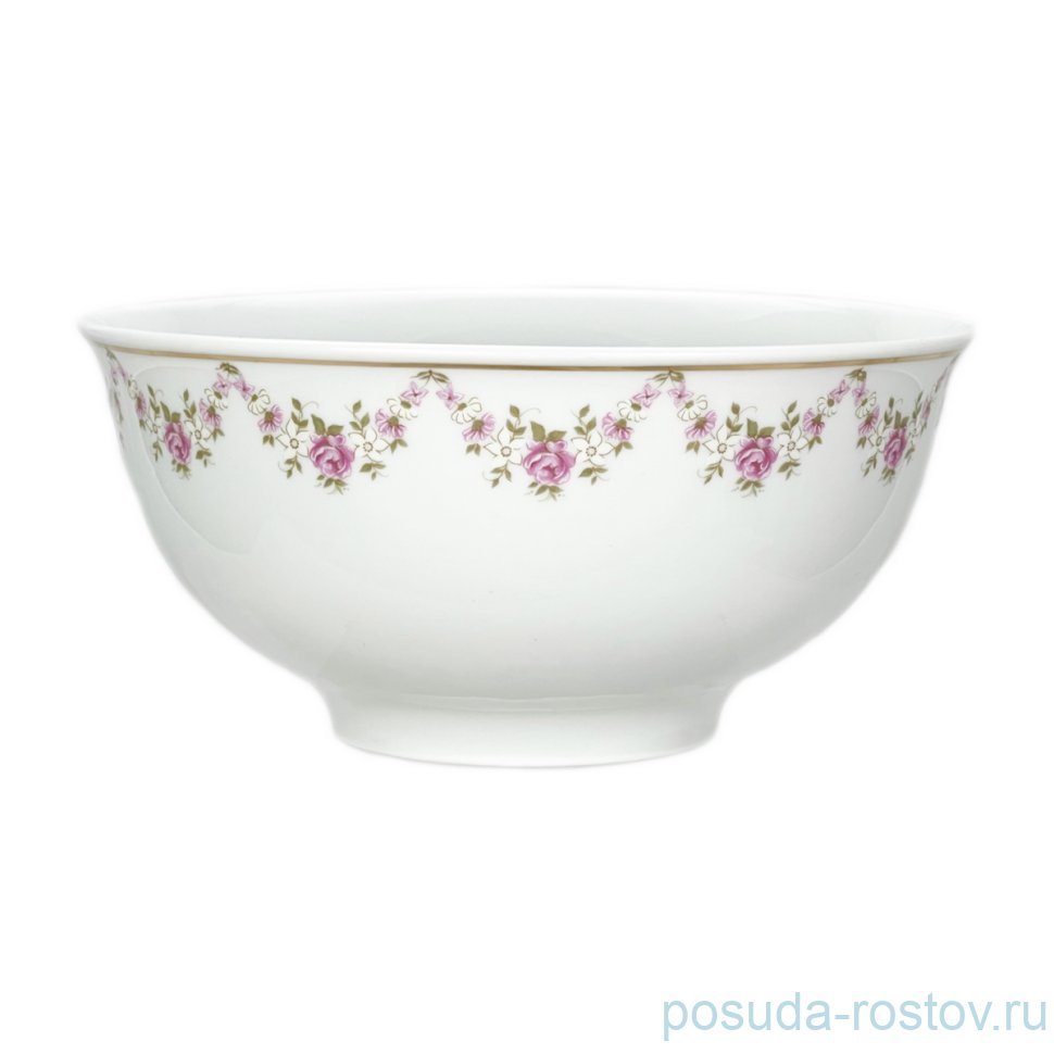 Набор пиал 16 см 6 шт "Соната /Розовый цветок" / 269137 Набор пиал 16 см 6 шт "Соната /Розовый цветок" / 269137