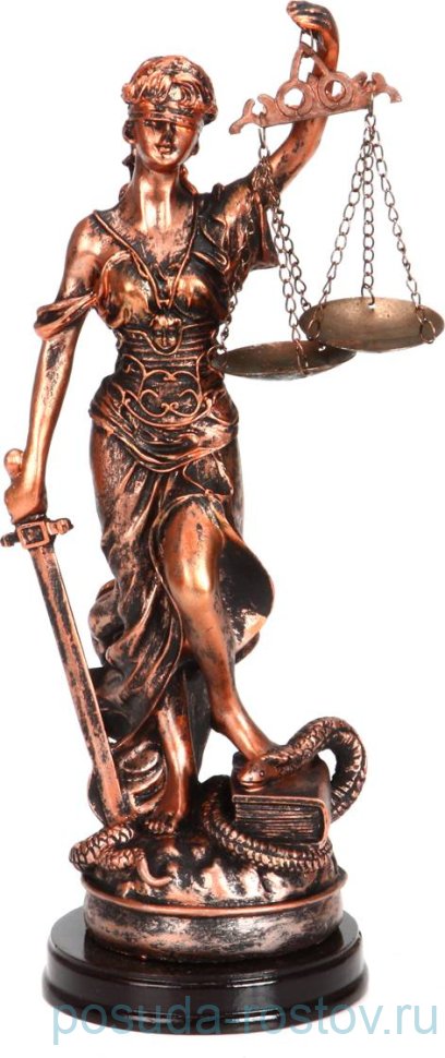 Фигурка 28 см "правосудие" / 209469
