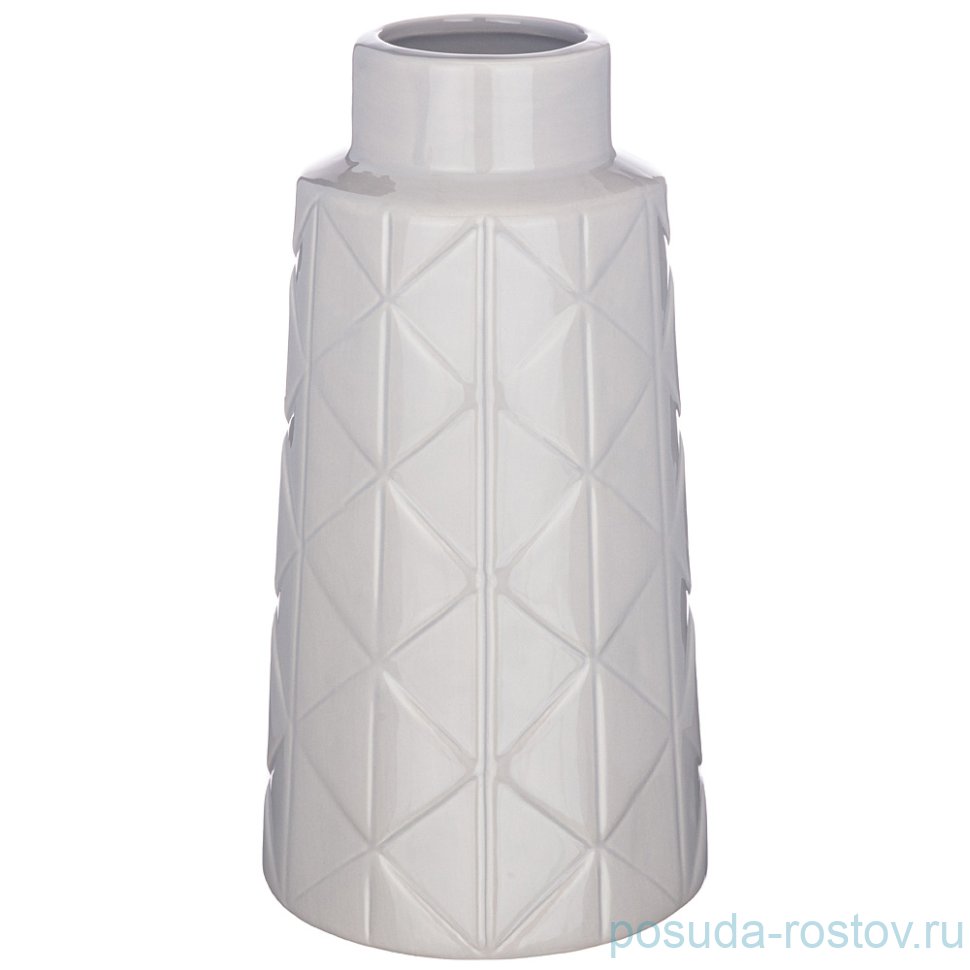 Ваза для цветов 28 см "Бежевая глазурь" / 233092