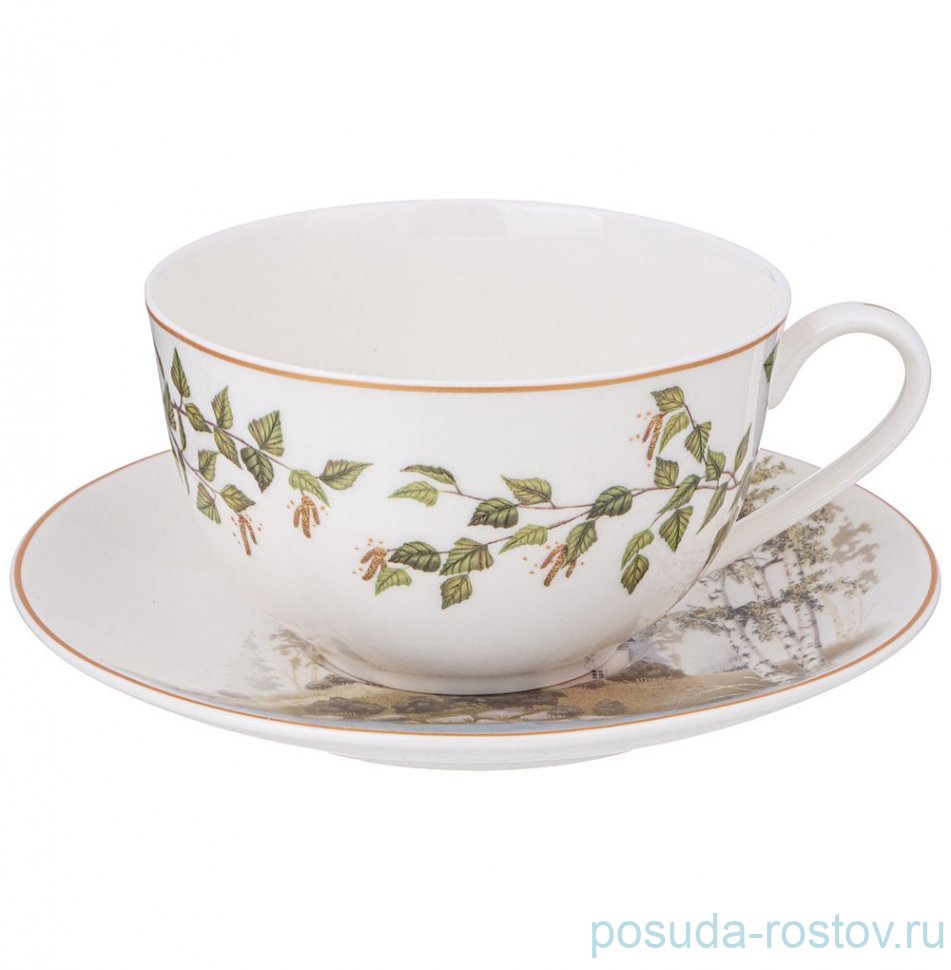 Чайная пара 300 мл "Березки" / 344074