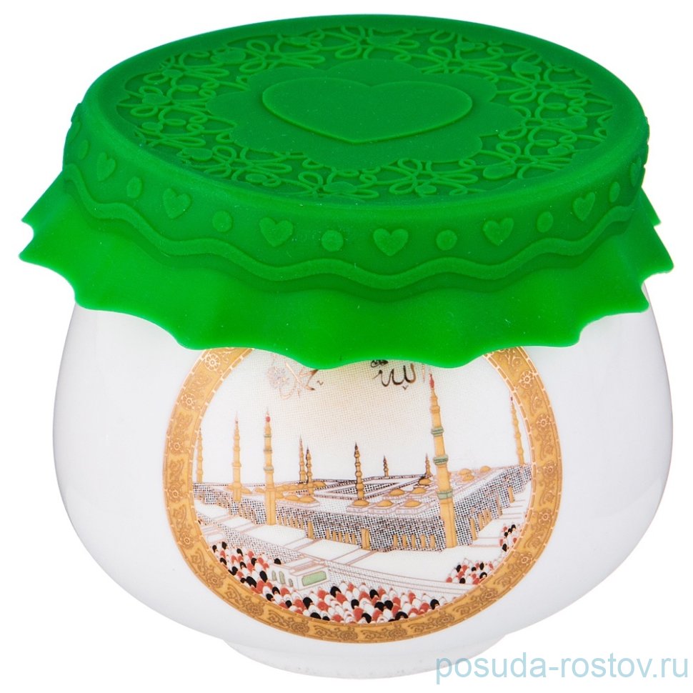 Емкость для меда/варенья 180 мл с силиконовой крышкой "Сура" / 190439 Емкость для меда/варенья 180 мл с силиконовой крышкой "Сура" / 190439