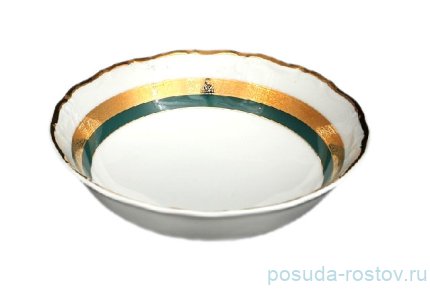 Салатник 25 см &quot;Мария-Луиза /Зелёная лента&quot; / 058961