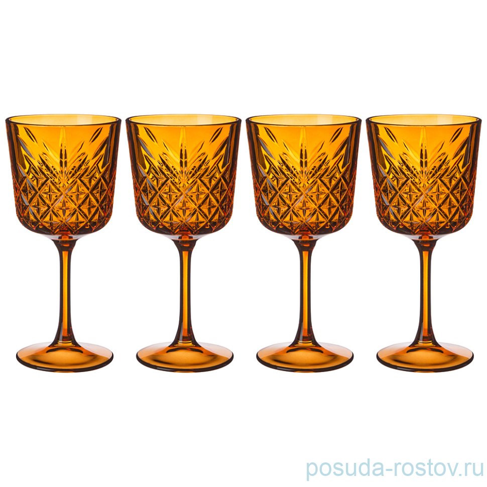 Бокалы для белого вина 330 мл 4 шт "Timeless /Мед" / 242140