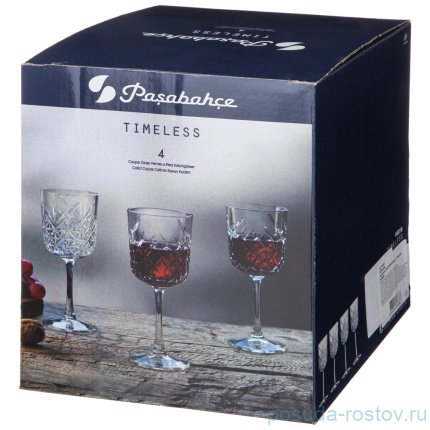Бокалы для белого вина 330 мл 4 шт &quot;Timeless /Мед&quot; / 242140