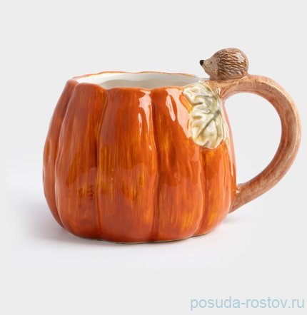 Кружка 340 мл оранжевая &quot;Тыква /Bright pumpkin&quot; / 378569