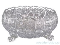 Ваза для конфет 25 см на 3-х ножках &quot;S.Crystal /Хрусталь резной&quot; / 060351