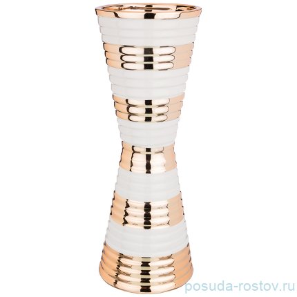 Ваза для цветов 32,5 см декоративная &quot;Золотая коллекция&quot; / 193104