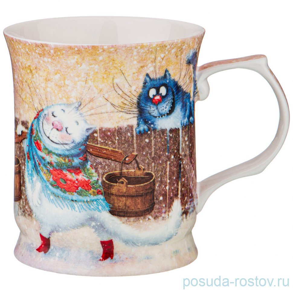 Кружка 420 мл "Горячий поцелуй" / 224402