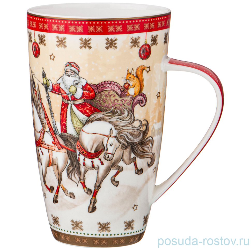 Кружка 600 мл "Тройка" / 228631