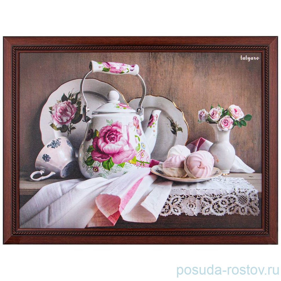 Фотопостер 50 х 70 см /рамка коричневая / 275191