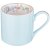Кружка 360 мл голубая "Blossom /Цветы" / 323094