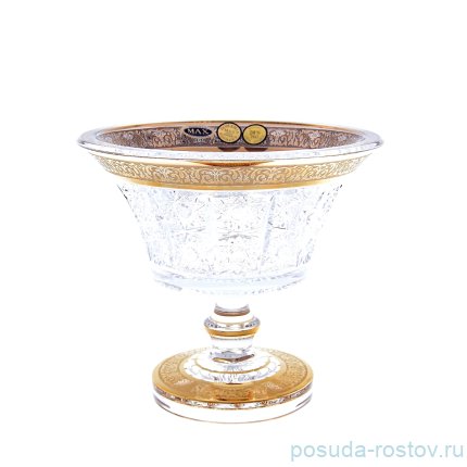 Конфетница 15 см н/н &quot;Max Crystal /Золото /C&quot; / 151388