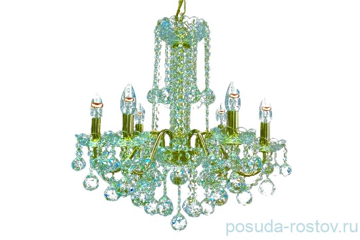 Люстра 6 рожковая хрусталь  Royal "Роял" / 047527