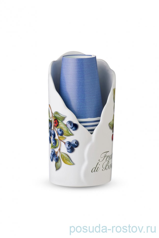 Подставка для стаканчиков 20 см "Artigianato ceramico /Лесные ягоды" / 243586 Подставка для стаканчиков 20 см "Artigianato ceramico /Лесные ягоды" / 243586
