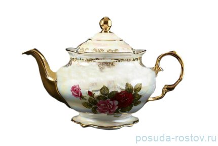Заварочный чайник 1,2 л &quot;Фредерика /Роза перламутр&quot; / 132693