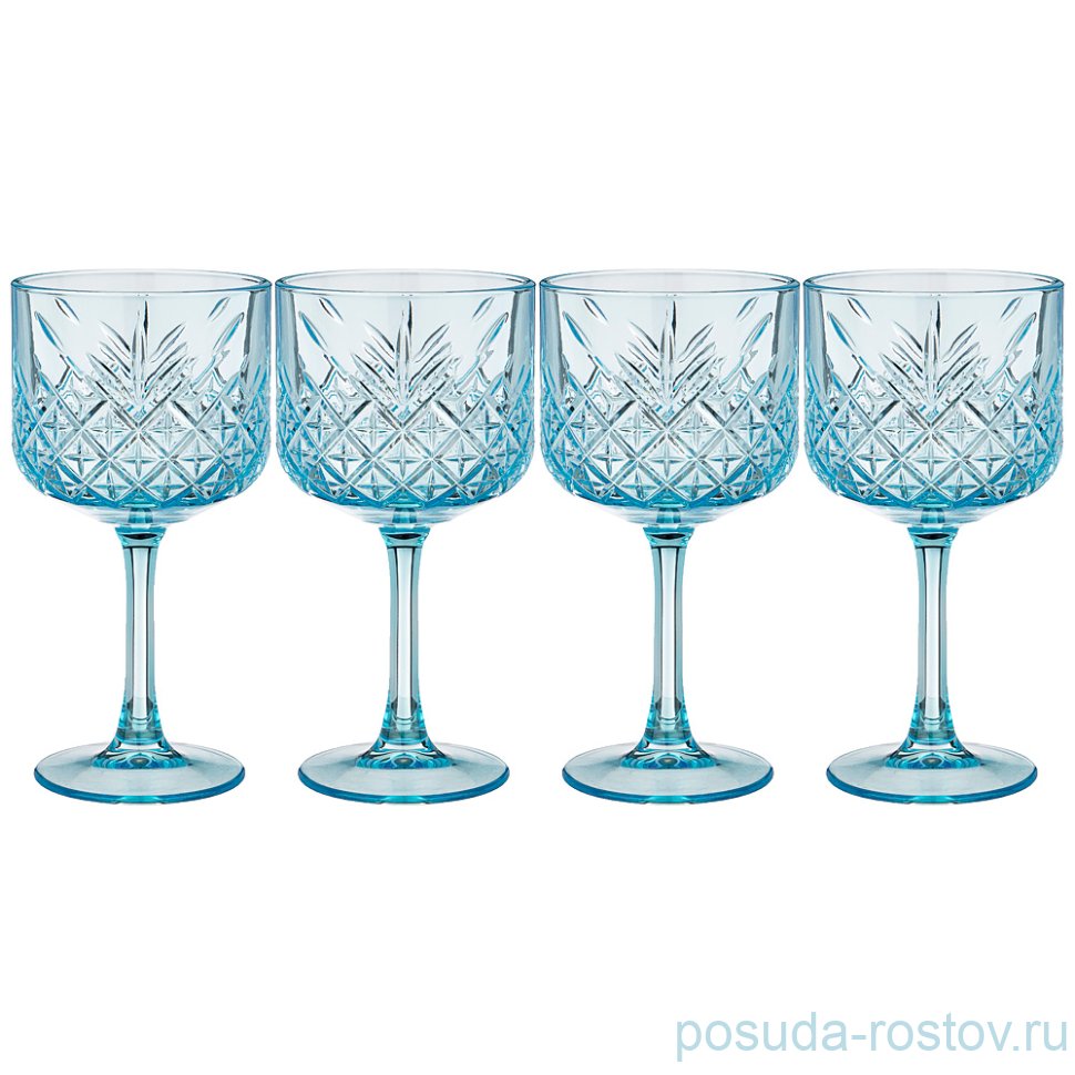 Бокалы для красного вина 500 мл 4 шт "Timeless /Топаз" / 211153