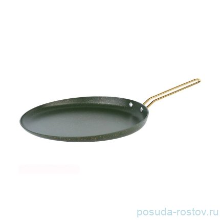 Блинница 28 см антипригарное покрытие оливковая &quot;Granite Crepe Pan&quot; / 257384