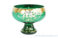 Ваза для конфет 17 см &quot;Лепка зелёная /5849&quot; / 069764