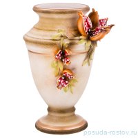 Ваза для цветов 20 х 34 см &quot;Гранаты&quot; / 172026