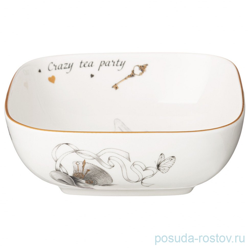 Салатник 15 х 5,5 см квадратный "Wonderland" / 332586