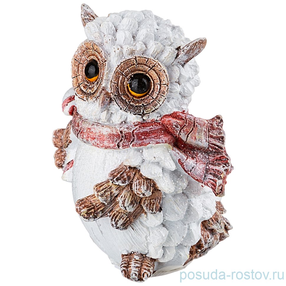 Фигурка 14 см "Совенок в шарфе /новогодний" / 271186