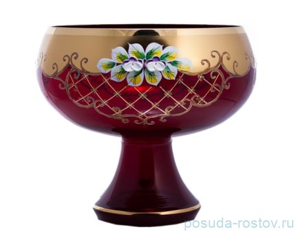 Конфетница 16,5 см н/н &quot;Лепка красная /5849&quot; / 034798