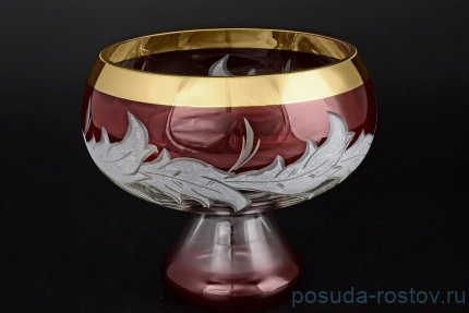 Конфетница 16,5 см н/н &quot;Лепка красная /5849&quot; / 034798