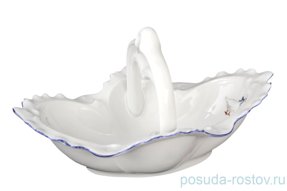 Корзинка 20 см "Корона /Гуси" / 042271 Корзинка 20 см "Корона /Гуси" / 042271