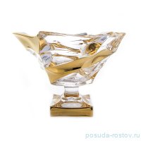Ваза для фруктов 29,5 см н/н &quot;Фламенко /Матовое золото 2&quot; / 146544