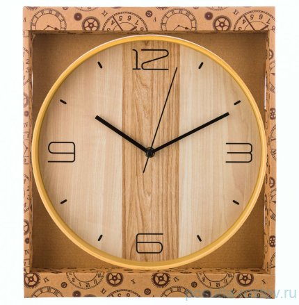 Часы настенные 30 см кварцевые &quot;КЛЕН ТАНЗАУ&quot; / 197437