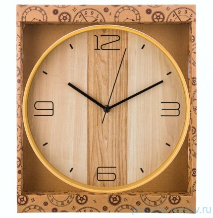 Часы настенные 30 см кварцевые &quot;КЛЕН ТАНЗАУ&quot; / 197437