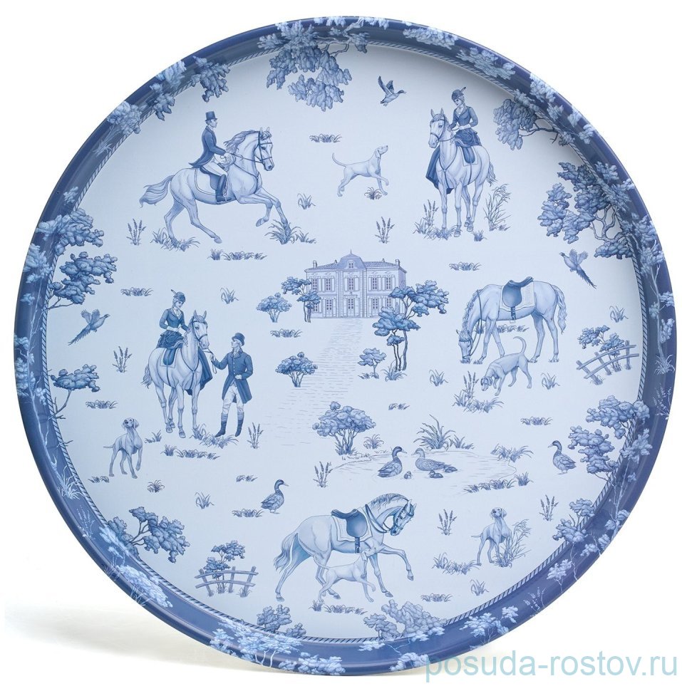 Поднос сервировочный 33 х 2,1 см "De jouy" / 379292 Поднос сервировочный 33 х 2,1 см "De jouy" / 379292