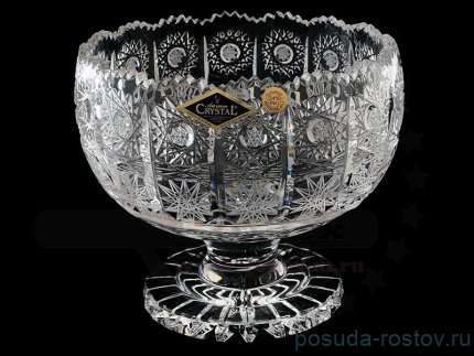 Ваза для конфет 15,5 см н/н &quot;Хрусталь резной&quot; / 039986