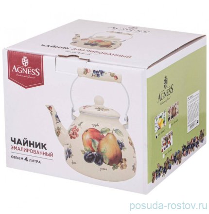 Чайник 4 л эмалированный &quot;секретные ингредиенты&quot; / 274414