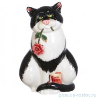 Фигурка 10 х 7 х 15 см &quot;Кошка с цветком&quot; / 192479