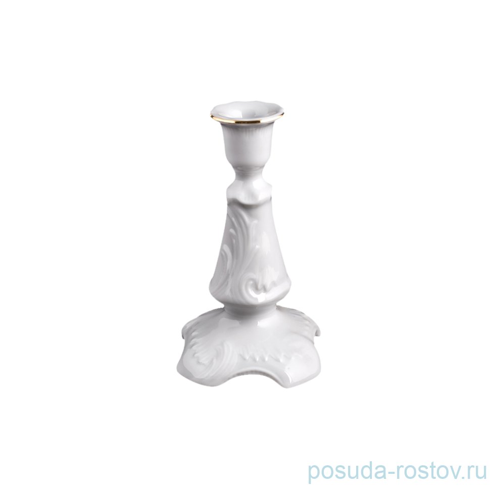 Подсвечник на 1 свечу  Cmielow "Рококо /Отводка золото"  / 109952