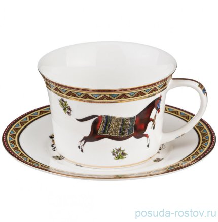 Чайная пара 270 мл 1 шт &quot;Лошадь&quot; / 209687