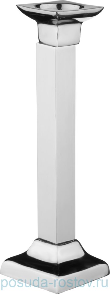 Подсвечник 25 см никель  / 205611