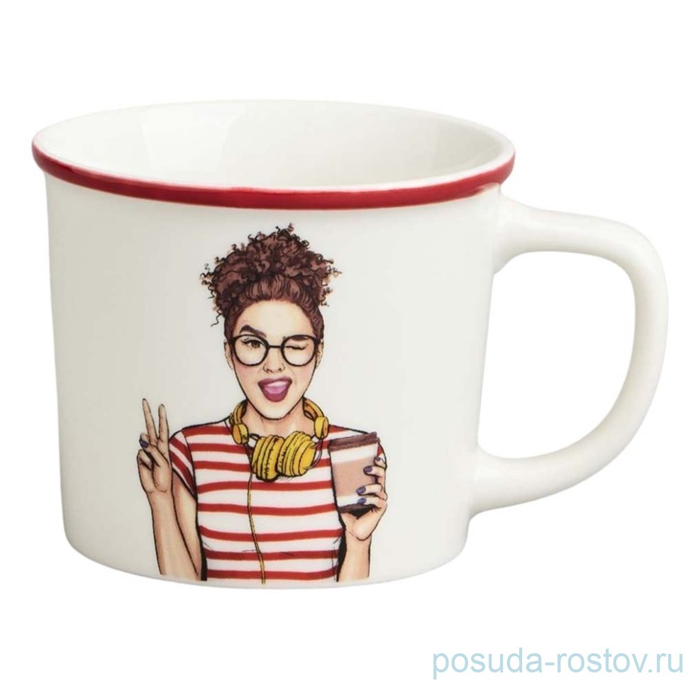 Кружка 270 мл "Эта девочка может всё" / 379159 Кружка 270 мл "Эта девочка может всё" / 379159