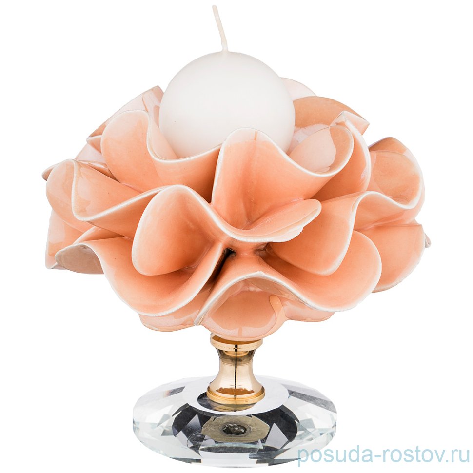 Подсвечник 12 х 11 см н/н "Цветок" / 170392 Подсвечник 12 х 11 см н/н "Цветок" / 170392