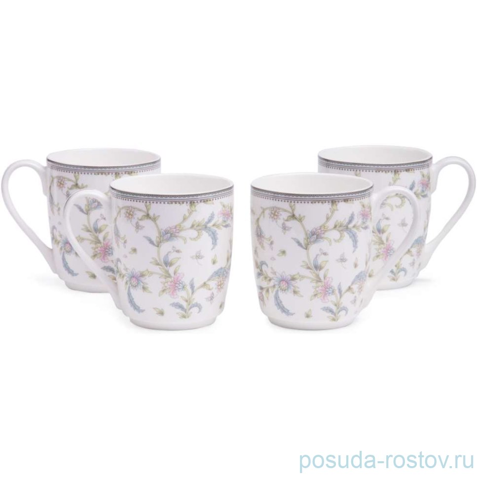 Набор кружек 330 мл 4 шт "Garden" / 379181