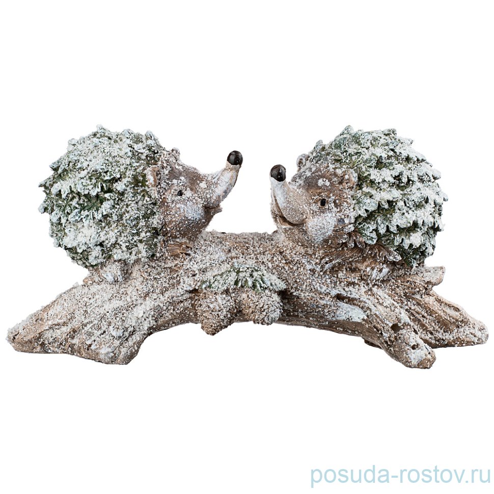 Фигурка 15,5 х 5,8 х 7 см "Ёжики" / 270456