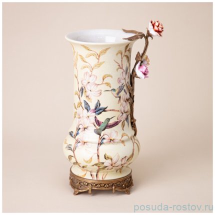 Ваза для цветов 40,5 см декоративная / 343141